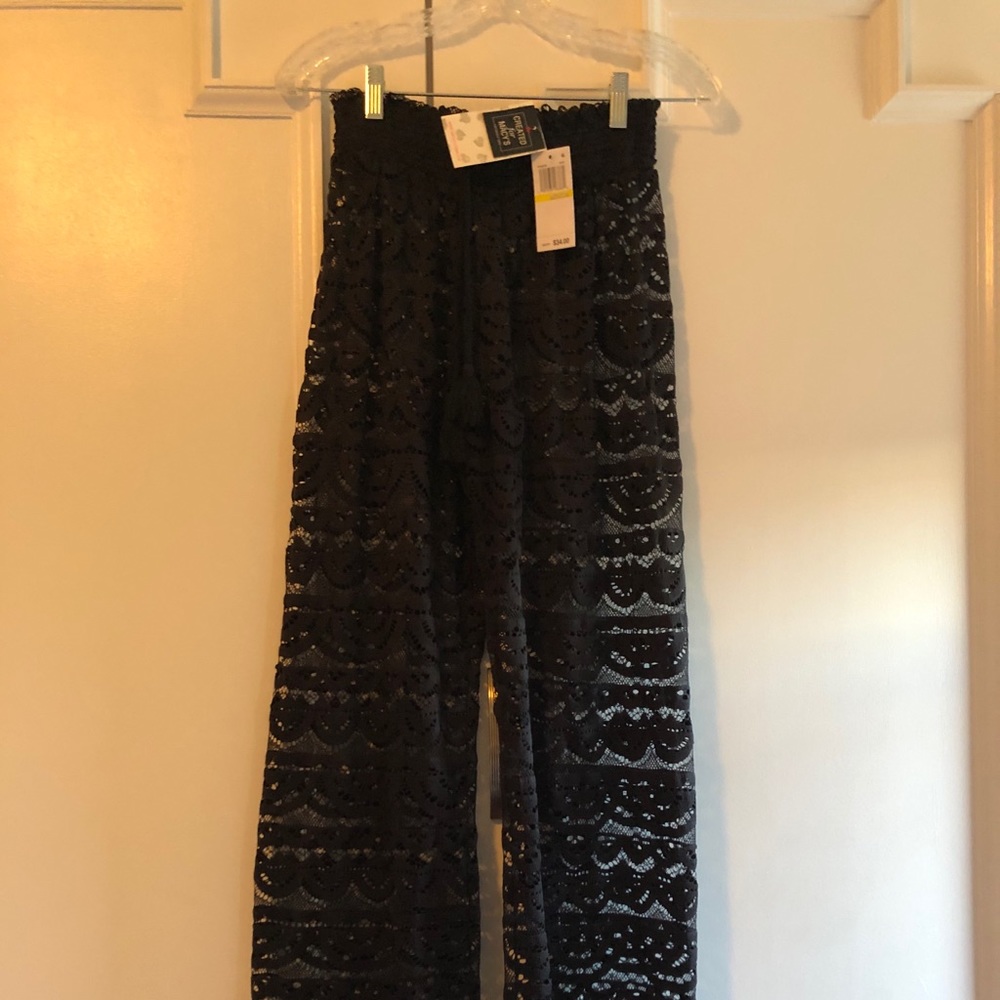 Stylish beach cover-up pants